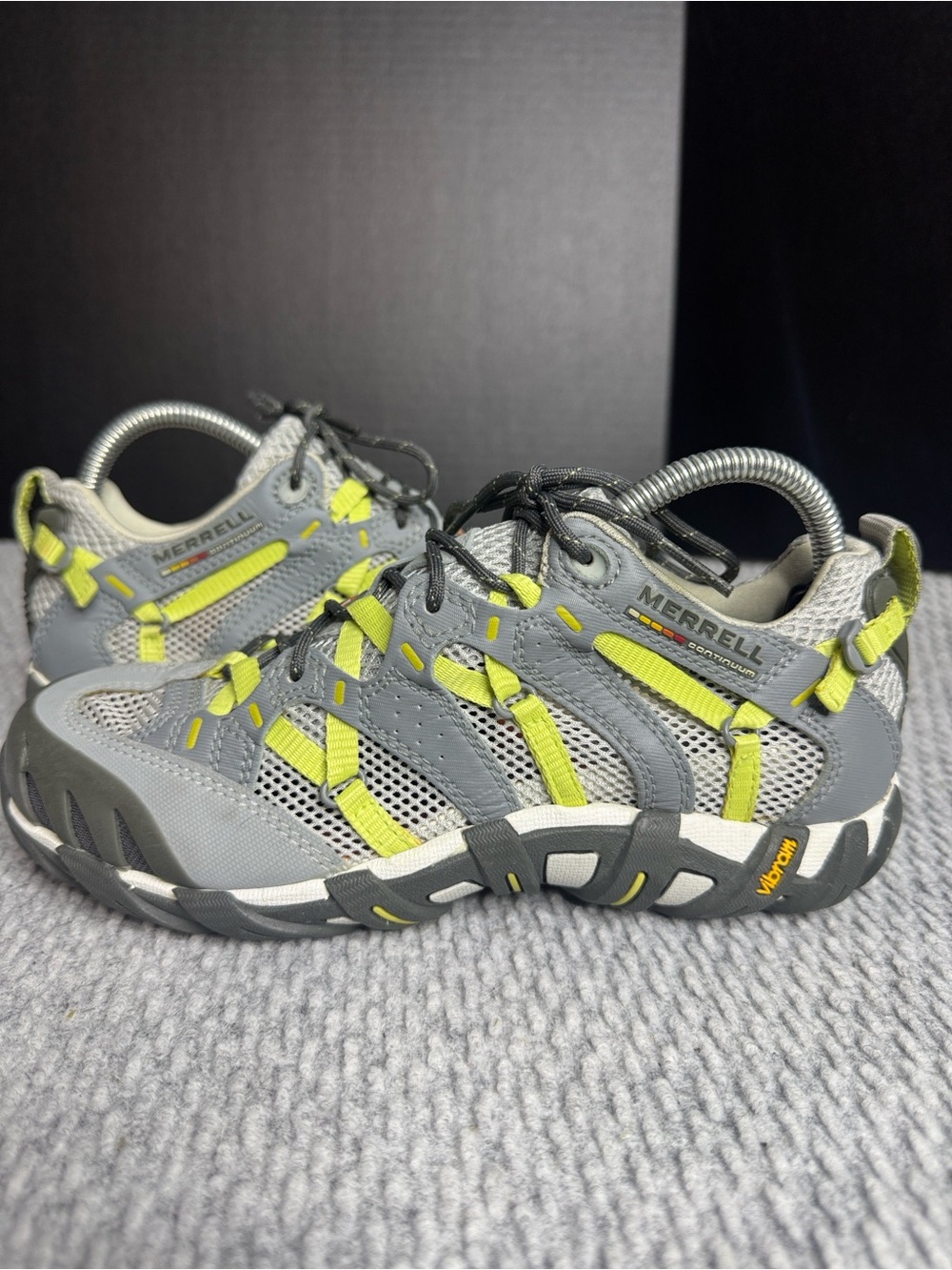 Merrell Shoe Waterproof Ultra Sport Womens 6 Grey/Green